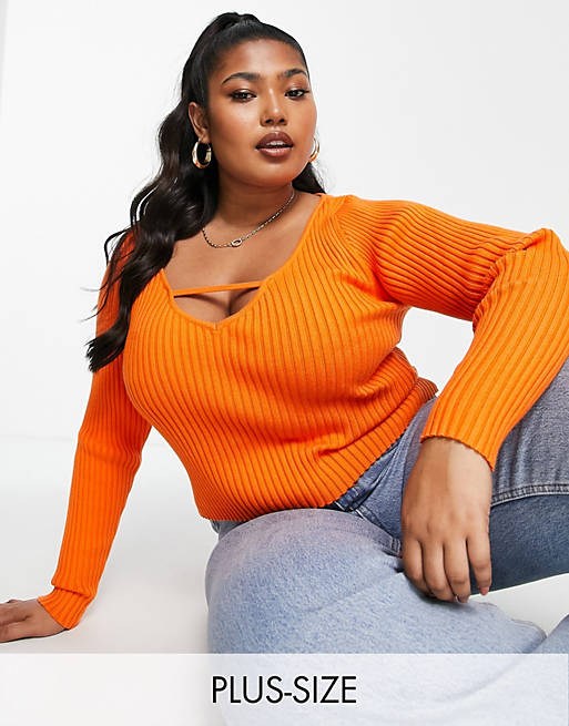 tunnel reverse blossom plus size ribbed