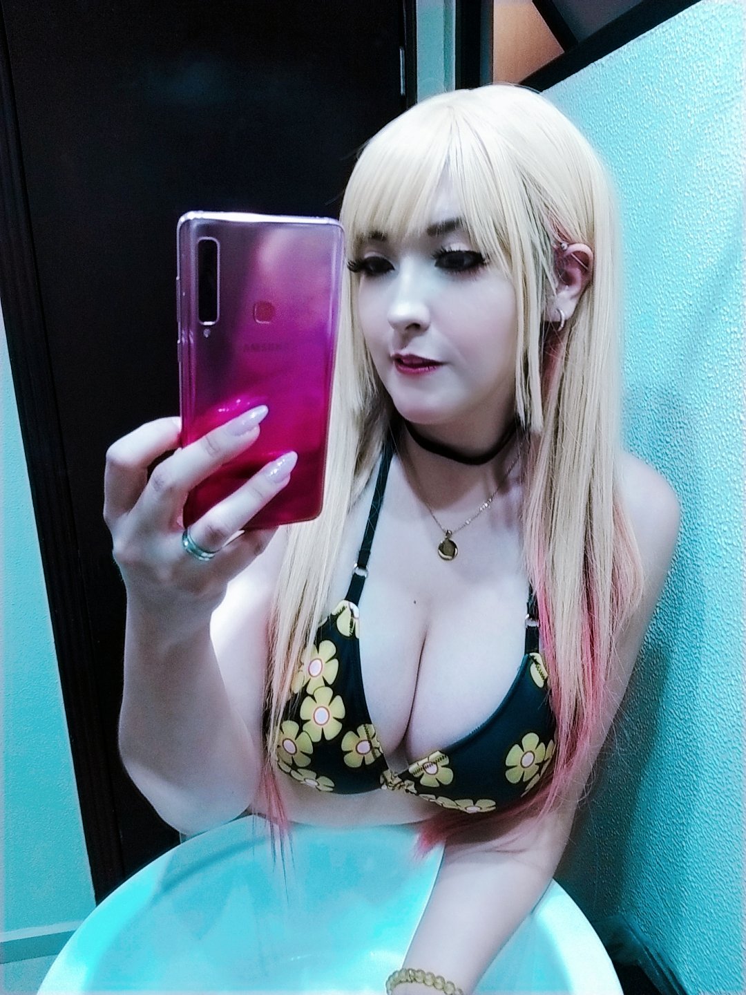 pornstars roxii cosplay roxiifans mirror selfie